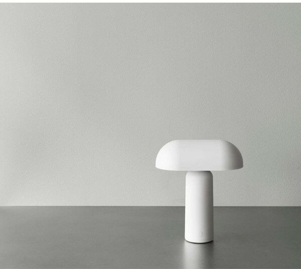 Lampade da tavolo Normann Copenhagen, dimmerabile, Bianco, Soggiorno, Plastica