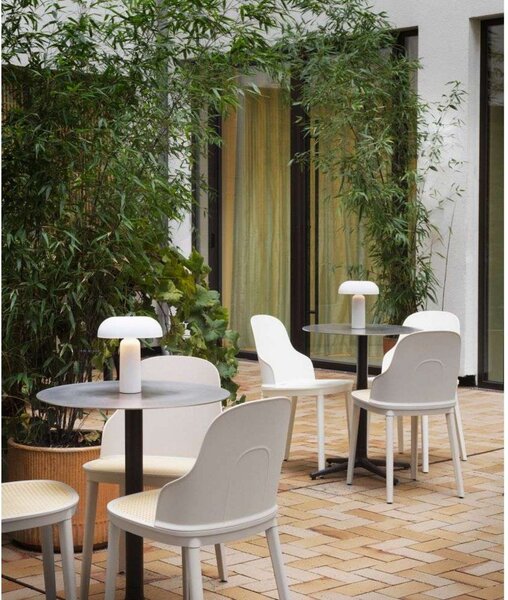 Lampade da tavolo Normann Copenhagen, dimmerabile, Grigio, Soggiorno, Plastica
