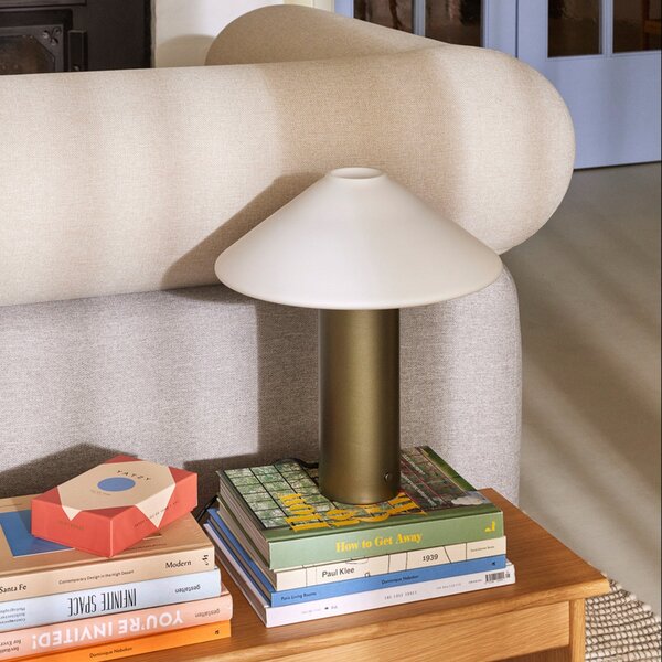 Lampade da tavolo Hübsch, Orbit, dimmerabile, Verde, Soggiorno, Metallo, Design