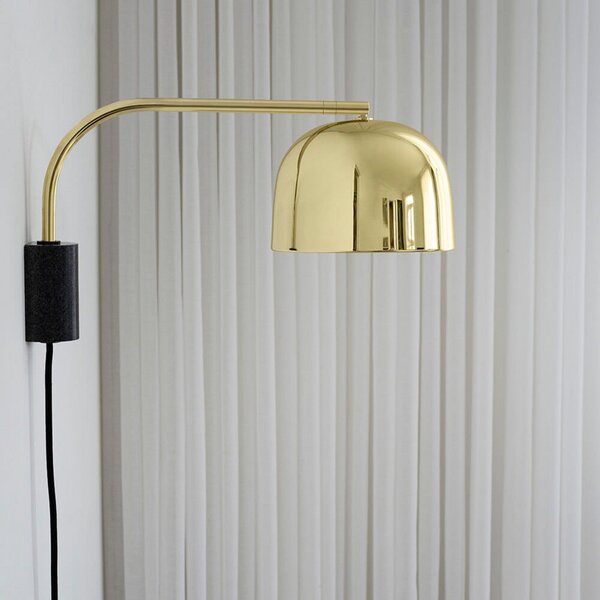 Applique da parete Normann Copenhagen, Dorato / Ottone, Soggiorno, Metallo