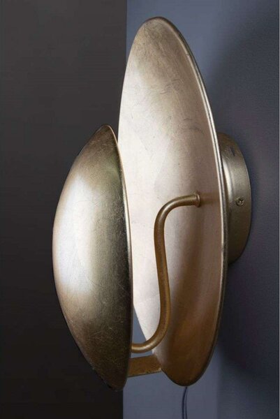 Applique da parete Globen Lighting, ORBIT, Dorato / Ottone, Soggiorno, Metallo, Design
