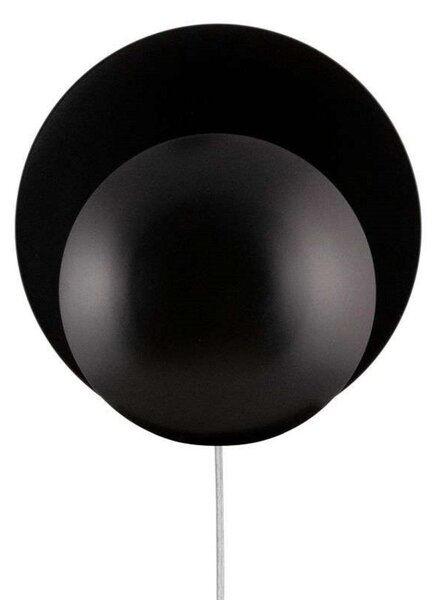 Applique da parete Globen Lighting, Nero, Metallo