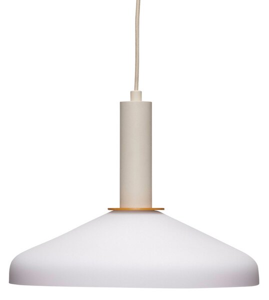 Lampada a sospensione Hübsch, Apollo, dimmerabile, Bianco, Sala da pranzo, Vetro, Scandinavo