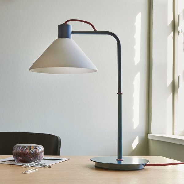 Lampade da tavolo Hübsch, Spot, Blu, Soggiorno, Metallo, Design