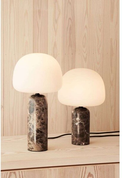 Lampade da tavolo Northern, dimmerabile, Marrone / Ruggine, Soggiorno, Vetro