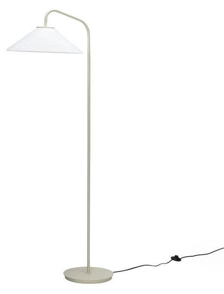 Lampada da terra Hübsch, Solid, Beige, Soggiorno, Metallo, Design