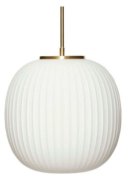 Lampada a sospensione Hübsch, Bianco, Soggiorno, Metallo