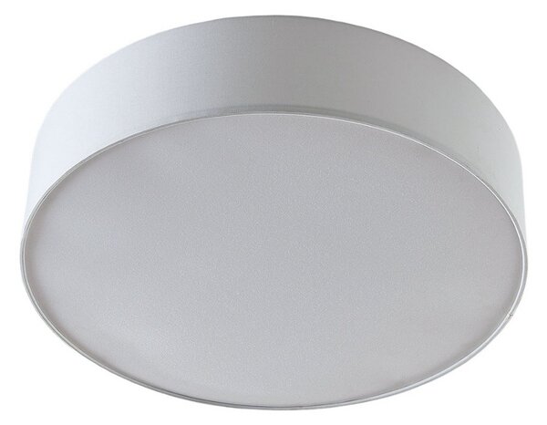 Plafoniera Lindby, Gordana, dimmerabile, Bianco, Soggiorno, Tessuto / Tessile, Moderno