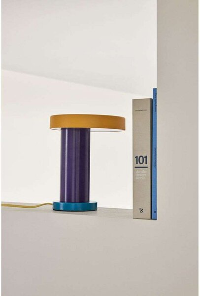 Lampade da tavolo Hübsch, dimmerabile, Multicolore, Metallo