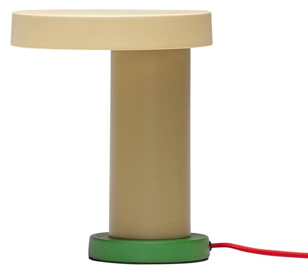 Lampade da tavolo Hübsch, Magic, dimmerabile, Beige, Soggiorno, Metallo, Design