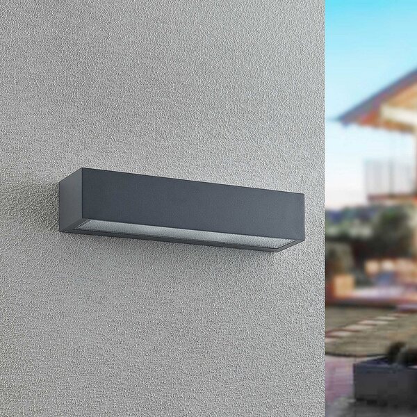 Lampade da esterno Arcchio, LengoE27, Grigio, Balcone, Alluminio, Moderno