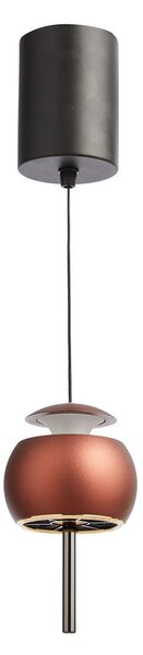 Lampada a sospensione LOOM DESIGN, Parachute, dimmerabile, Marrone / Ruggine, Soggiorno, Alluminio, Design