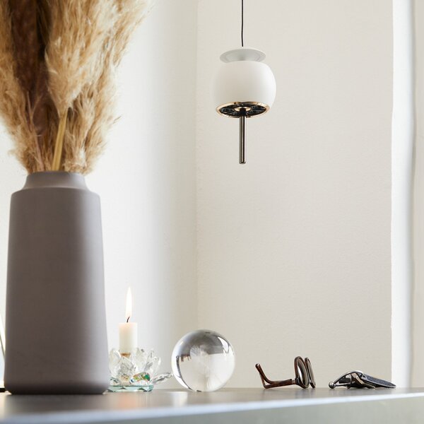 Lampada a sospensione LOOM DESIGN, Parachute, dimmerabile, Bianco, Soggiorno, Alluminio, Design