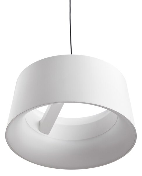 Lampada a sospensione LOOM DESIGN, Cookie, dimmerabile, Bianco, Soggiorno, Alluminio, Moderno