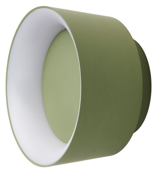 Plafoniera LOOM DESIGN, Cookie, dimmerabile, Verde, Soggiorno, Alluminio, Moderno