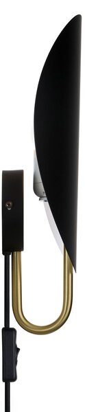 Applique da parete DFTP by Nordlux, Spargo, Nero, Corridoio, Metallo, Design