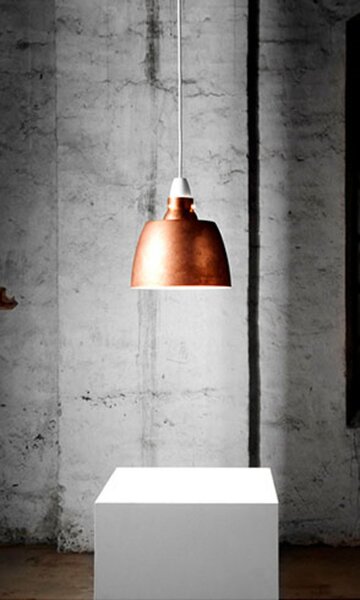 Lampada a sospensione New Works, Rame, Soggiorno, Alluminio, Scandinavo