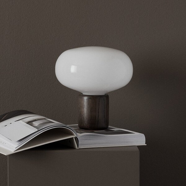 Lampade da tavolo New Works, Karl-Johan, dimmerabile, Legno, Soggiorno, Legno, Design