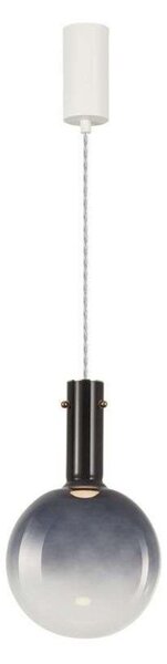 Lampada a sospensione LOOM DESIGN, dimmerabile, Blu, Soggiorno, Vetro