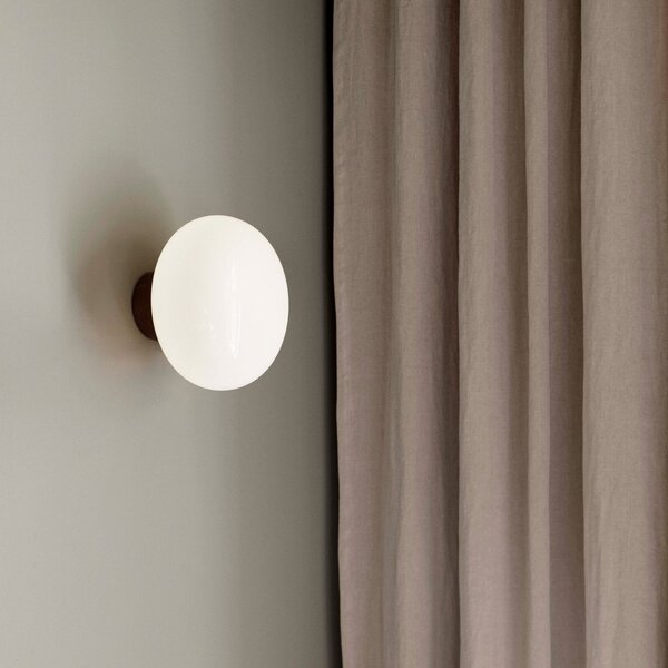 Applique da parete New Works, Karl-Johan, dimmerabile, Soggiorno, Legno, Design