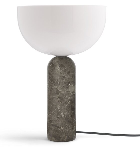 Lampade da tavolo New Works, Kizu Large, Grigio, Soggiorno, Pietra, Design