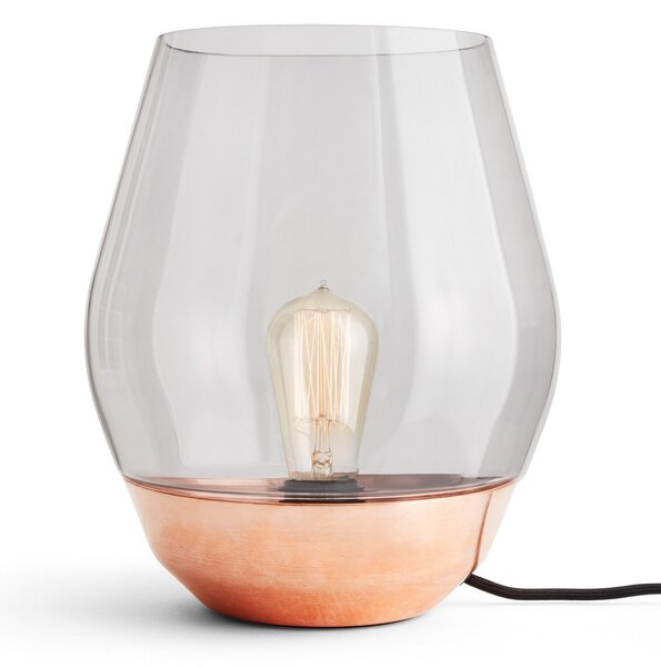 Lampade da tavolo New Works, Bowl, Rame, Soggiorno, Metallo, Design