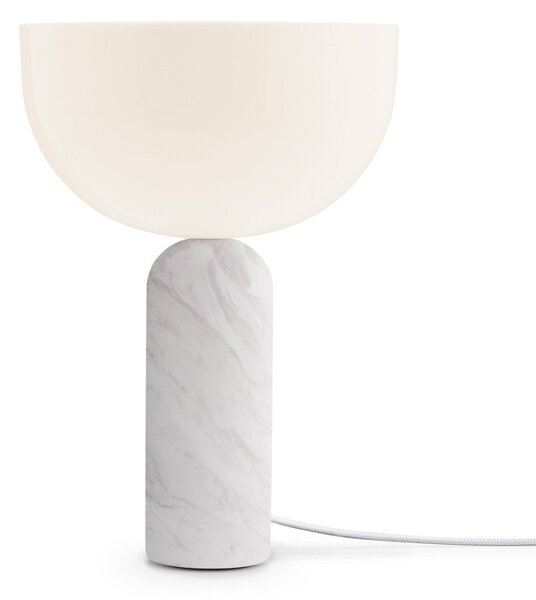 Lampade da tavolo New Works, Kizu Small, Bianco, Soggiorno, Pietra, Design