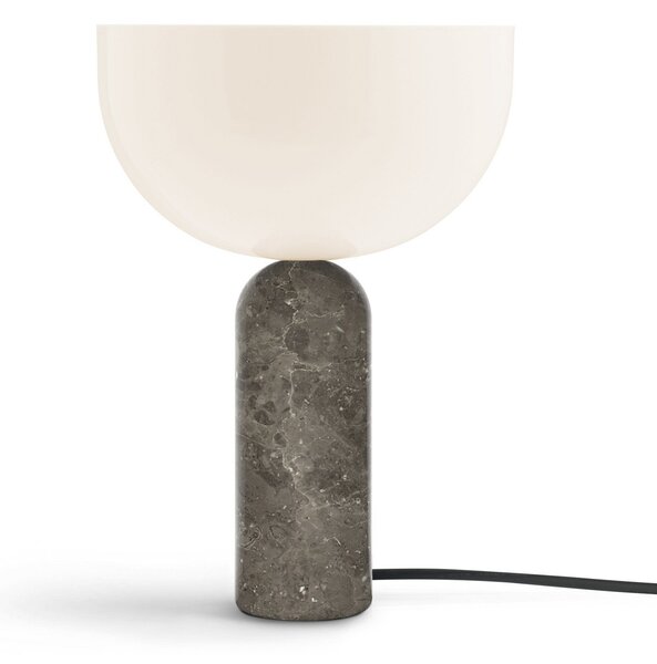 Lampade da tavolo New Works, Kizu Small, Grigio, Soggiorno, Pietra, Design