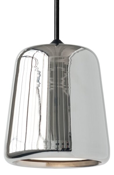 Lampada a sospensione New Works, Material New Edition, dimmerabile, Metallizzato, Soggiorno, Metallo, Design