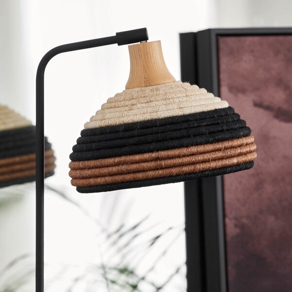 Lampade da tavolo Forestier, Grass, Nero, Soggiorno, Metallo, Design