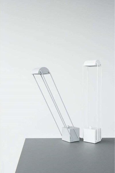 Lampade da tavolo PLEASE WAIT to be SEATED, dimmerabile, Grigio, Studio / Ufficio, Metallo