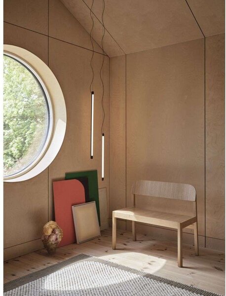 Lampada a sospensione Muuto, dimmerabile, Grigio, Sala da pranzo, Alluminio