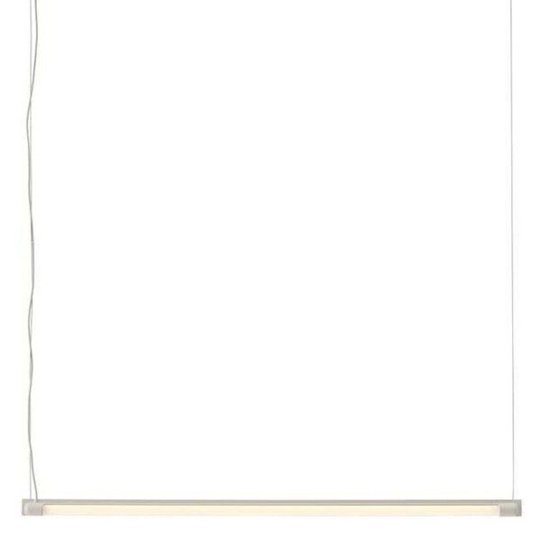 Lampada a sospensione Muuto, dimmerabile, Grigio, Sala da pranzo, Alluminio