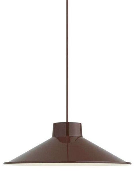 Lampada a sospensione Muuto, Rosso, Sala da pranzo, Metallo, Design