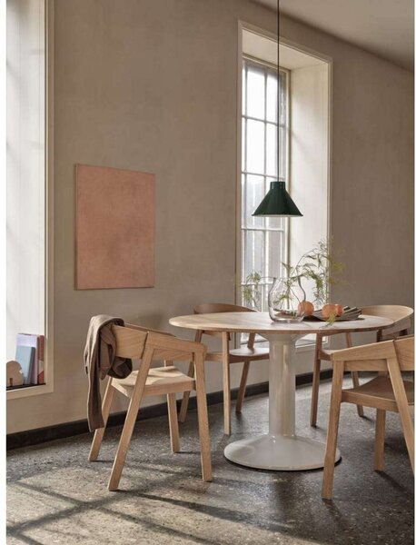 Lampada a sospensione Muuto, Grigio, Sala da pranzo, Metallo, Design