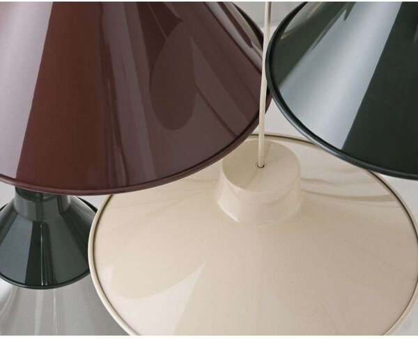 Lampada a sospensione Muuto, Verde, Sala da pranzo, Metallo, Design