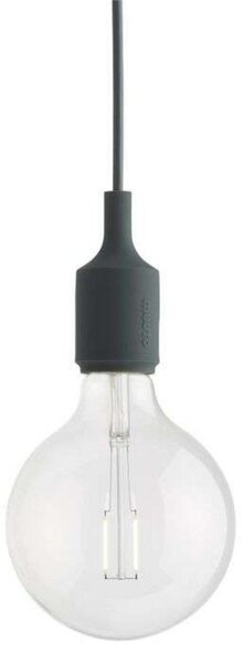 Lampada a sospensione Muuto, Verde, Sala da pranzo, Plastica