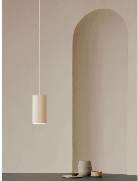 Lampada a sospensione Moebe, Beige, Soggiorno, Alluminio