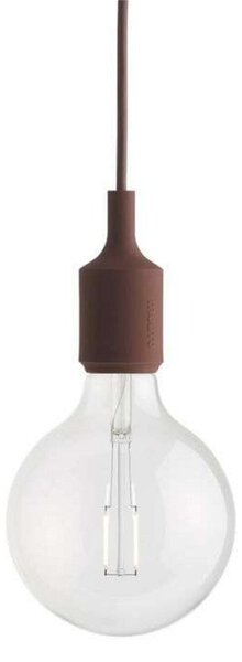Lampada a sospensione Muuto, Rosso, Sala da pranzo, Plastica