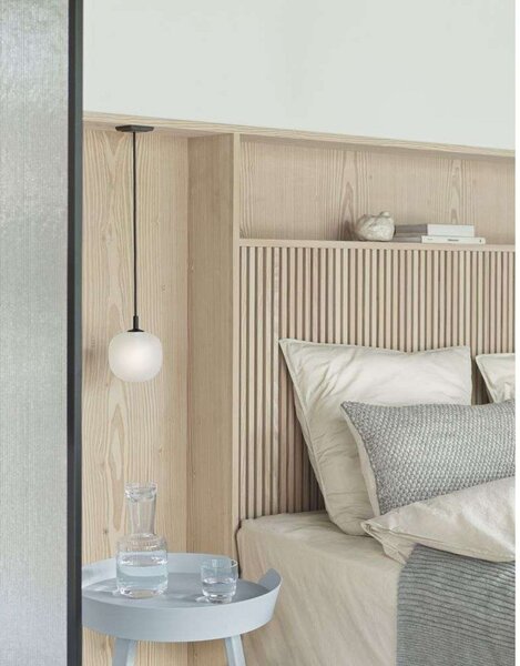 Lampada a sospensione Muuto, Rosso, Soggiorno, Vetro