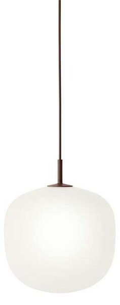 Lampada a sospensione Muuto, Rosso, Soggiorno, Vetro