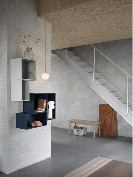 Lampada a sospensione Muuto, Bianco, Soggiorno, Vetro