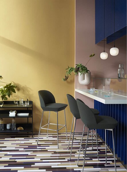 Lampada a sospensione Muuto, Bianco, Soggiorno, Vetro