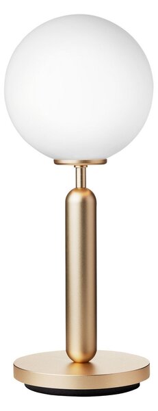 Lampade da tavolo Nuura Aps, Miira Table, Dorato / Ottone, Soggiorno, Metallo, Design