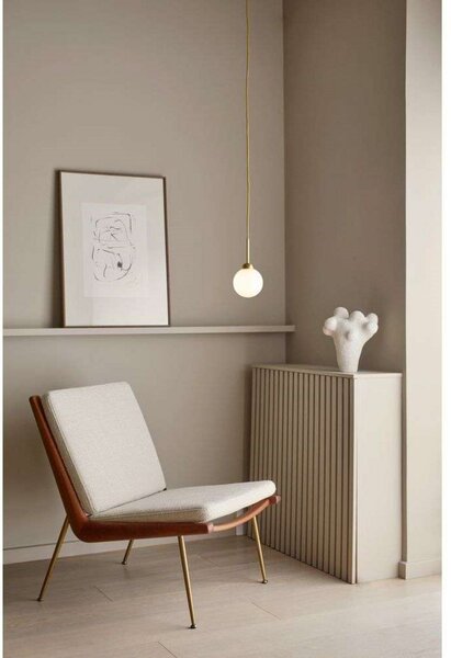 Lampada a sospensione Nuura Aps, Apiales 1, dimmerabile, Dorato / Ottone, Soggiorno, Vetro, Design
