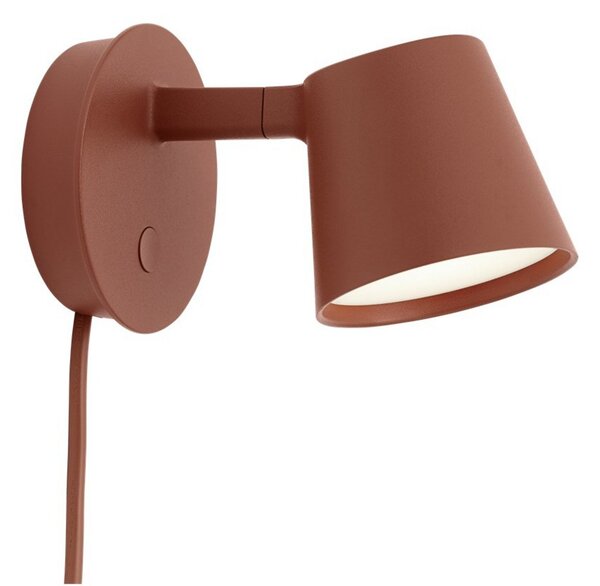 Applique da parete Muuto, dimmerabile, Rame, Soggiorno, Alluminio