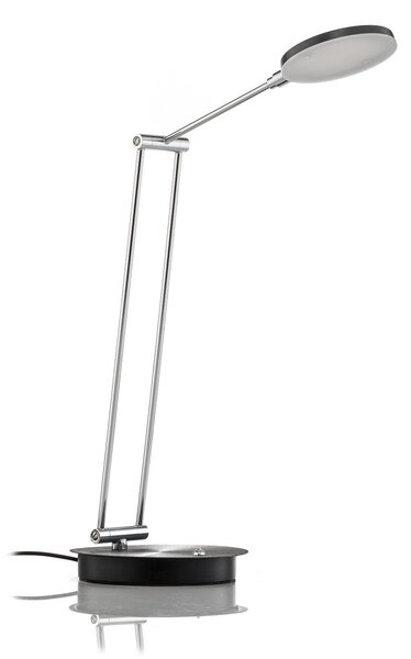 Lampade da tavolo Lucande, Ensley, dimmerabile, Nero, Soggiorno, Metallo, Moderno