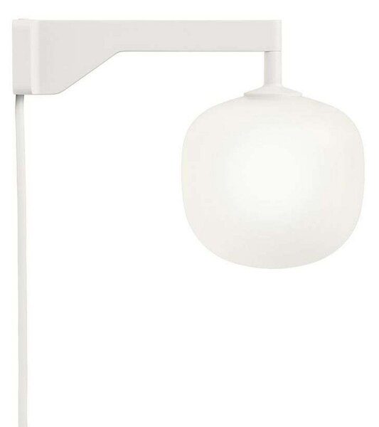 Applique da parete Muuto, Bianco, Soggiorno, Vetro
