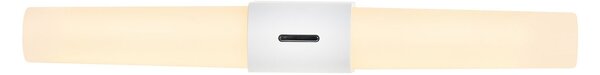 Applique da parete Nordlux, Helva Double Basic, Bianco, Bagno, Plastica
