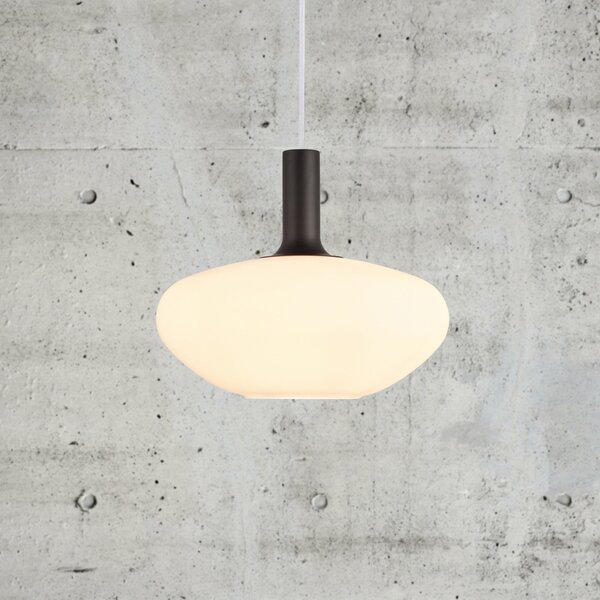 Lampada a sospensione Nordlux, Alton, dimmerabile, Bianco, Cucina, Vetro